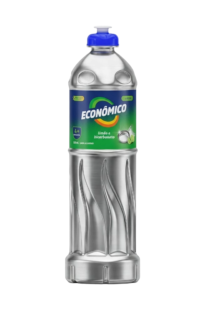Limpa Alumínio Limão e Bicarbonato 500ml