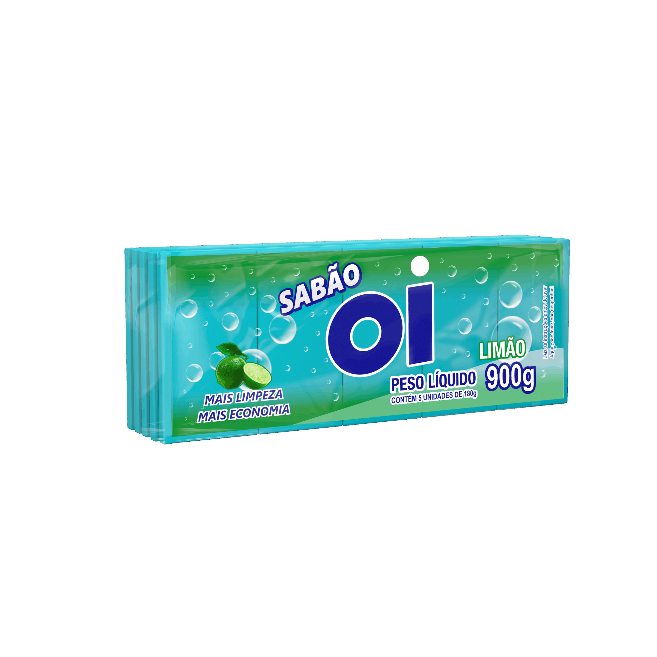 Sabão em Barra Limão OI 900g