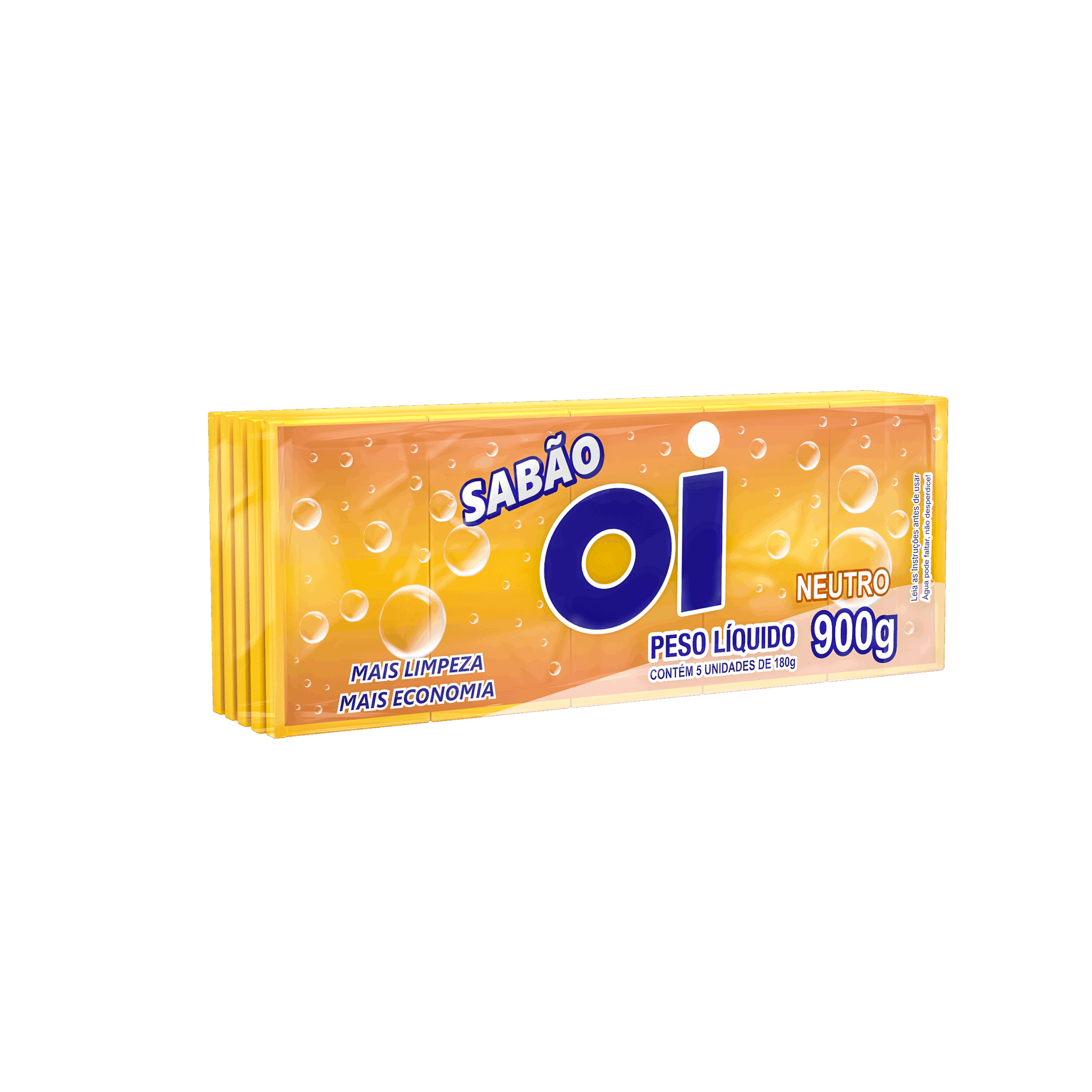 Sabão em Barra Neutro OI 900g