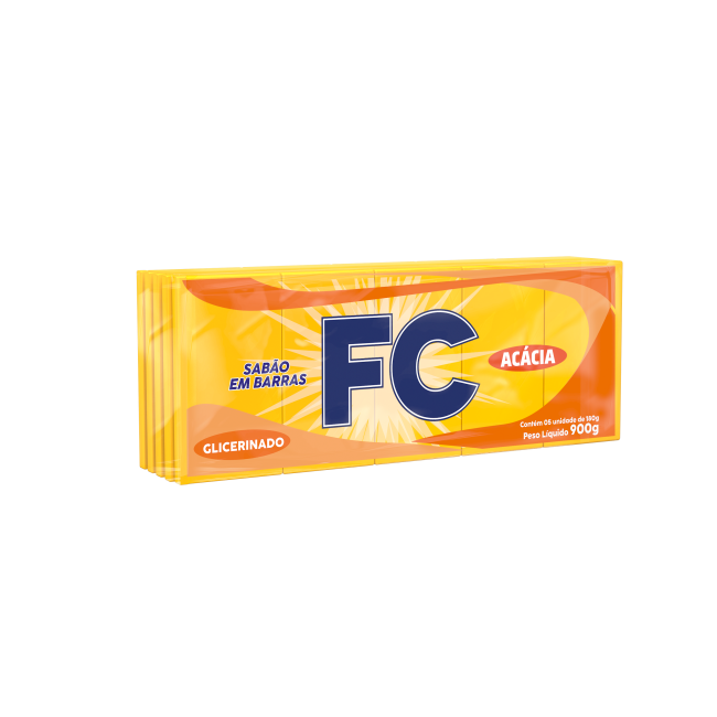 Sabão em Barra FC Laranja - 5X180G