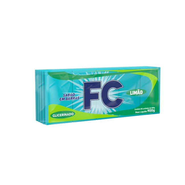 Sabão em Barra FC Verde - 5X180G
