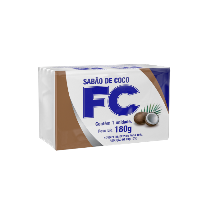Sabão em Barra FC Coco - 180G